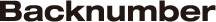 Backnumber
